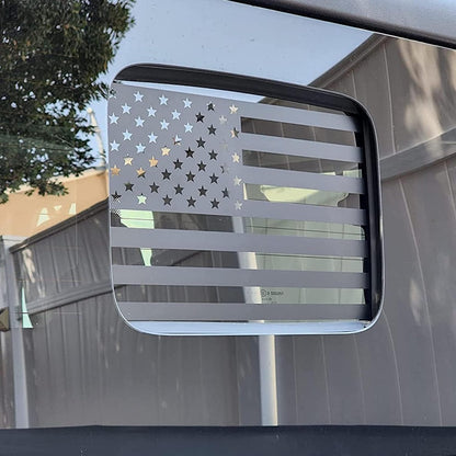 Jeep Gladiator  2020-2026 Rear Middle Window American Flag Decal